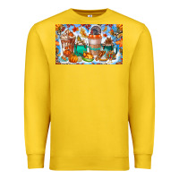 Lemon Thanksgiving Coffee Drink Kids Cup Premium Sweatshirt - CowhideDigitalArt