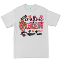 Dove Grey crafting queen Premium Tee - NancyCooperArtShop