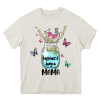 Cream mama preview costom name Heavy Core Tee - MaliasSmallBusiness
