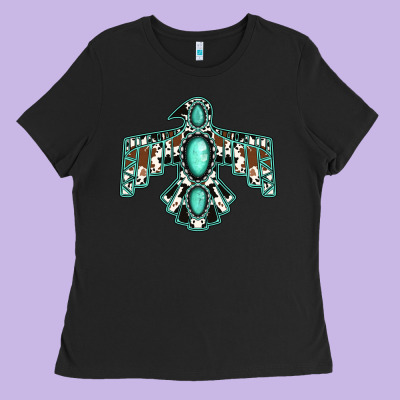 Western Thunderbird Ladies Tee Designed By Jasminsmagicworld