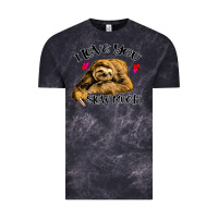 Cloud Black Valentine Sloth, I Love You Slow Much Vintage Tee - Bettercallsaul