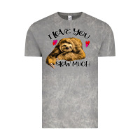 Cloud Rock Valentine Sloth, I Love You Slow Much Vintage Tee - Bettercallsaul