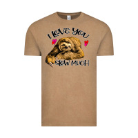 Vintage Coffee Valentine Sloth, I Love You Slow Much Vintage Tee - Bettercallsaul