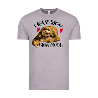 Vintage Zinc Valentine Sloth, I Love You Slow Much Vintage Tee - Bettercallsaul