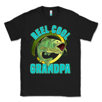 Black reel cool grandpa Classic Tee - Jasminsmagicworld