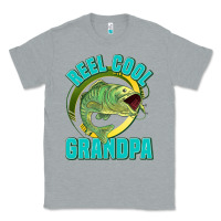 Heather Grey reel cool grandpa Classic Tee - Jasminsmagicworld