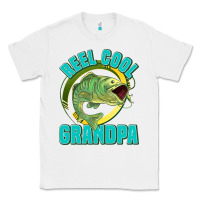 White reel cool grandpa Classic Tee - Jasminsmagicworld