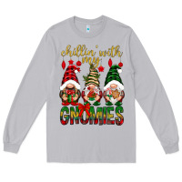 Moon Dust Chillin' with my gnomes Long Sleeve Tee - NancyCooperArtShop