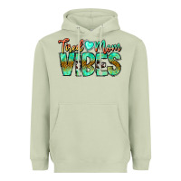 Matcha Tired Mom Vibes Heavyweight Hoodie - CowhideDigitalArt