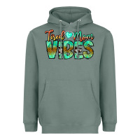 Sage Tired Mom Vibes Heavyweight Hoodie - CowhideDigitalArt