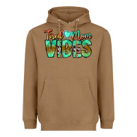 Toasted Coconut Tired Mom Vibes Heavyweight Hoodie - CowhideDigitalArt