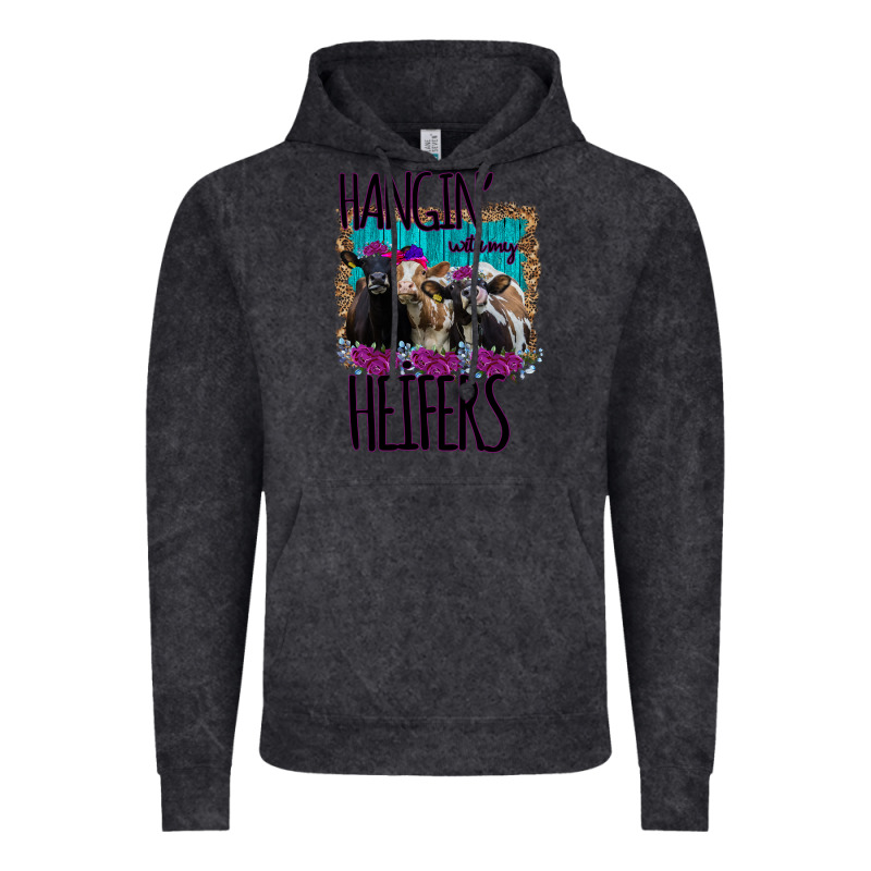 Hangin With My Heifers Vintage Hoodie by Bettercallsaul | Teevron