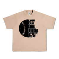 Burro I Know I Play Like A Girl Try To Keep Up Urban Heavy Tee - Bettercallsaul