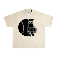 Sandshell I Know I Play Like A Girl Try To Keep Up Urban Heavy Tee - Bettercallsaul