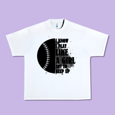 I Know I Play Like A Girl Try To Keep Up Urban Heavy Tee Designed By Bettercallsaul