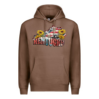 Chestnut Kentucky 4th of July Premium Hoodie - FaDigitalArtStudio