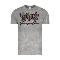 Cloud Rock Peace Love Autism Vintage Tee - Bettercallsaul