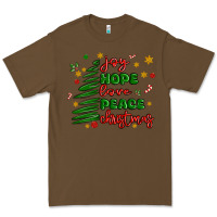 Cacao joy hope love peace christmas Premium Tee - MaliasSmallBusiness
