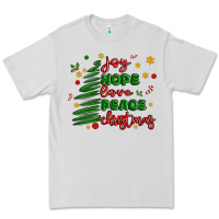 Dove Grey joy hope love peace christmas Premium Tee - MaliasSmallBusiness