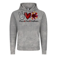 Cloud Rock Peace Love Sunshine Sunflower Vintage Hoodie - Bettercallsaul