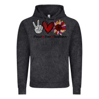 Vintage Black Peace Love Sunshine Sunflower Vintage Hoodie - Bettercallsaul