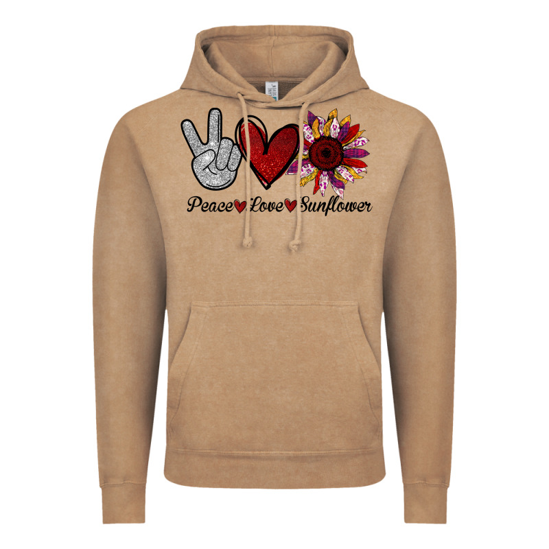 Peace Love Sunshine Sunflower Vintage Hoodie by Bettercallsaul | Teevron