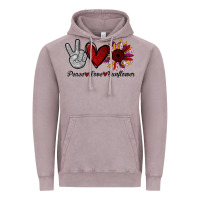 Vintage Zinc Peace Love Sunshine Sunflower Vintage Hoodie - Bettercallsaul