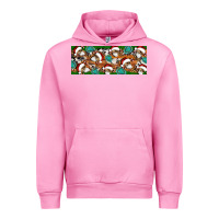 Fuchsia Pink Santa skeleton christmas Urban Hoodie - Artiststas