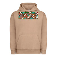 Pigment Burro Santa skeleton christmas Urban Hoodie - Artiststas
