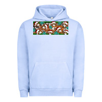 Pigment Grape Ice Santa skeleton christmas Urban Hoodie - Artiststas