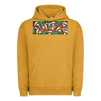 Pigment Peanut Butter Santa skeleton christmas Urban Hoodie - Artiststas