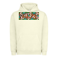 Pigment Pistachio Santa skeleton christmas Urban Hoodie - Artiststas
