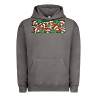 Pigment Tornado Santa skeleton christmas Urban Hoodie - Artiststas