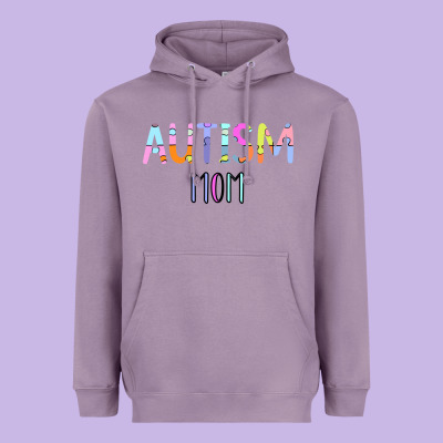 Titi Pretty Art Autism Mom Heavyweight Hoodie Designed By Cowhidedigitalart