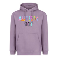 Lavender Titi Pretty Art Autism Mom Heavyweight Hoodie - CowhideDigitalArt