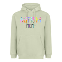 Matcha Titi Pretty Art Autism Mom Heavyweight Hoodie - CowhideDigitalArt