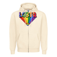 Sandshell lgbtq pride Zipper Hoodie - FaDigitalArtStudio