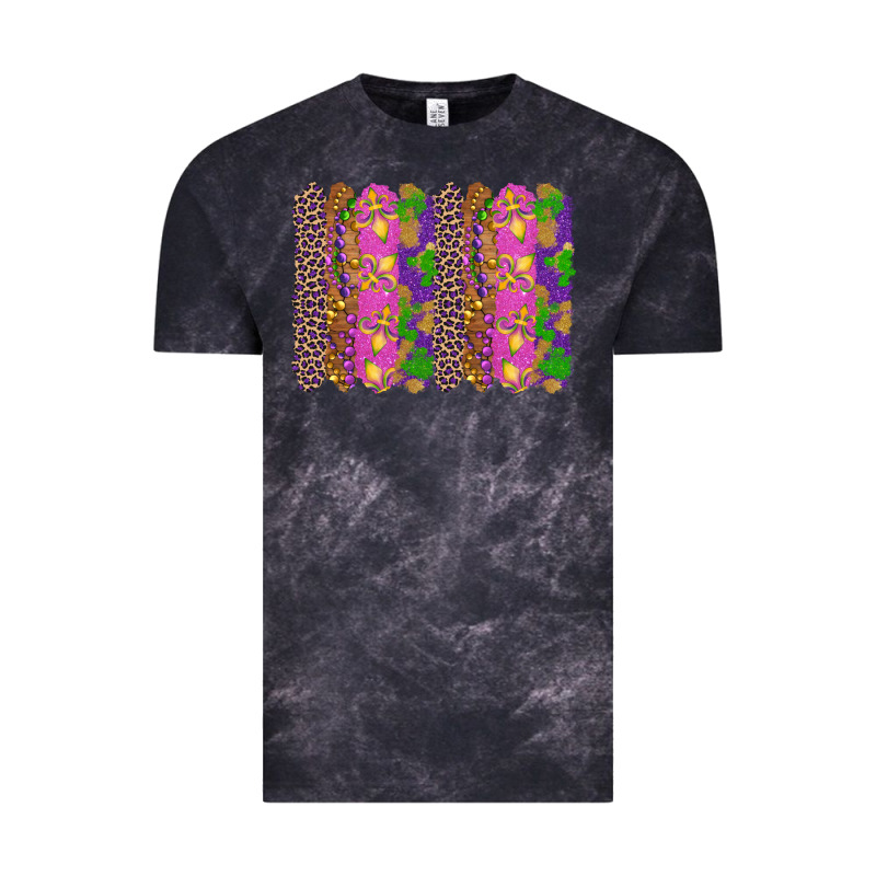 Mardi Gras Brushstrokes Vintage Tee by RanaPortraitStore | Teevron