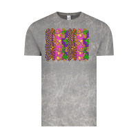 Cloud Rock mardi gras brushstrokes Vintage Tee - RanaPortraitStore