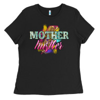 Black mother hustler lightning bolt Ladies Tee - NancyCooperArtShop
