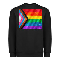 Black Pride flag Heavyweight Sweatshirt - CowGirlArtShop