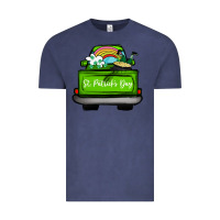 Vintage Denim St Patrick's Day Truck Vintage Tee - Bettercallsaul