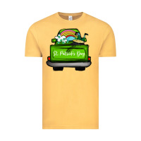 Vintage Mustard St Patrick's Day Truck Vintage Tee - Bettercallsaul