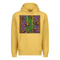 Antique Gold mardi gras king cake leopard Premium Hoodie - RanaPortraitStore