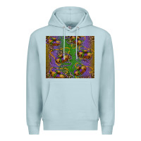 Blue Mist mardi gras king cake leopard Premium Hoodie - RanaPortraitStore