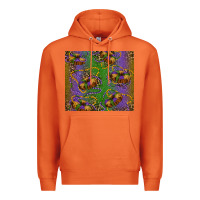 Carrot mardi gras king cake leopard Premium Hoodie - RanaPortraitStore