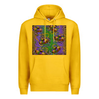 Lemon mardi gras king cake leopard Premium Hoodie - RanaPortraitStore