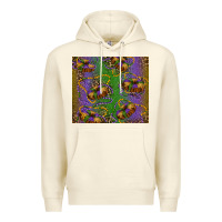 Sandshell mardi gras king cake leopard Premium Hoodie - RanaPortraitStore