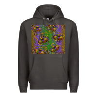 Smoke mardi gras king cake leopard Premium Hoodie - RanaPortraitStore