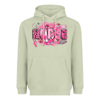 Matcha breast cancer nurse Heavyweight Hoodie - LillyAllenDesigns